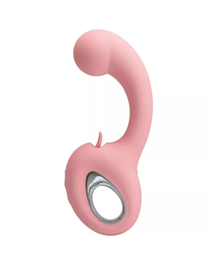 PRETTY LOVE - VIBRATEUR POINT G + STIMULATEUR DE CLITORIS ERYNNYES 10 VIBRATIONS ROSE PRETTY LOVE - VIBRATEUR POINT G + STIMULATEUR DE CLITORIS ERYNNYES 10 VIBRATIONS ROSE
