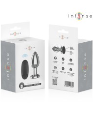 INTENSE - PLUG ANAL 10 VIBRATIONS MÉTAL AVEC TÉLÉCOMMANDE L