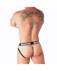 MACHO - MX26X1 JOCK GRID BLANC S