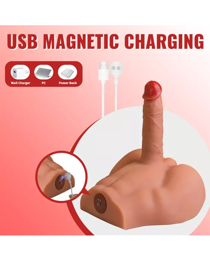 XISE - PEEL DILDO ASS GODE RÉALISTE MASTURBATEUR POSITION FRONTALE AVEC POUSSÉE 17,5 CM XISE - PEEL DILDO ASS GODE RÉALISTE MASTURBATEUR POSITION FRONTALE AVEC POUSSÉE 17,5 CM