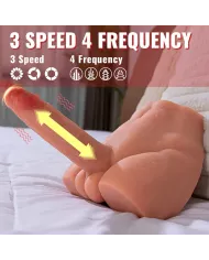 XISE - PEEL DILDO ASS GODE RÉALISTE MASTURBATEUR POSITION FRONTALE AVEC POUSSÉE 17,5 CM XISE - PEEL DILDO ASS GODE RÉALISTE MASTURBATEUR POSITION FRONTALE AVEC POUSSÉE 17,5 CM