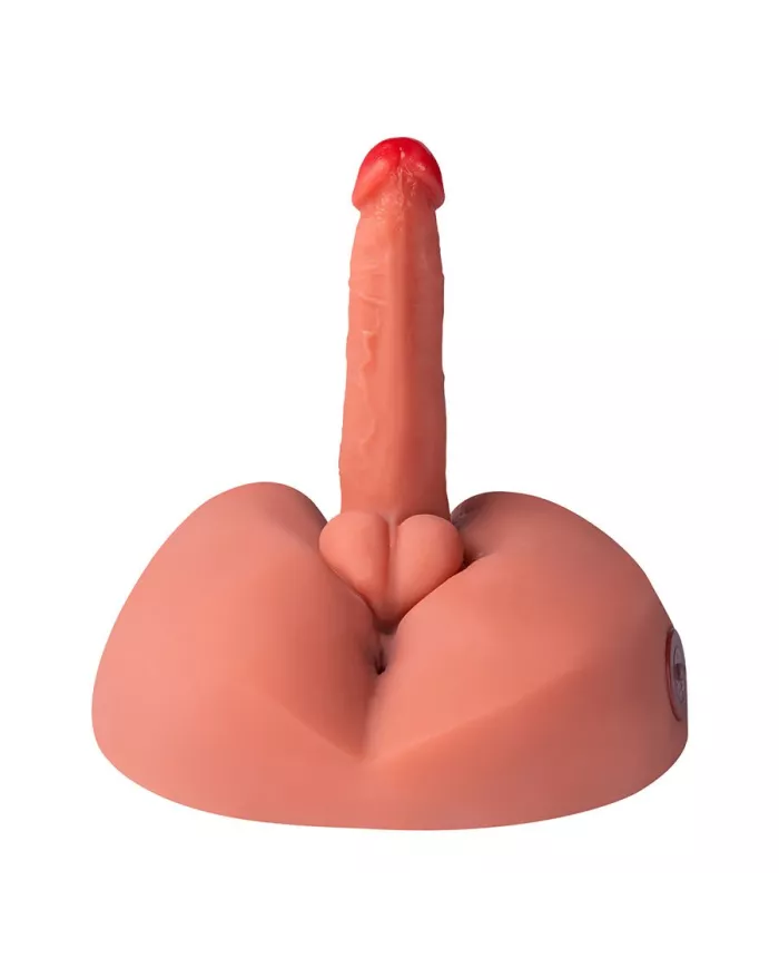 XISE - MASTURBATEUR GODE RÉALISTE HONEY AVEC VIBRATION 25 CM