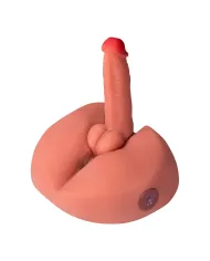 XISE - MASTURBATEUR GODE RÉALISTE HONEY AVEC VIBRATION 25 CM