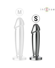 INTENSE - PLUG ANAL 10 VIBRATIONS GODE MÉTALLIQUE AVEC TÉLÉCOMMANDE S
