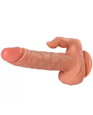 SHEQU - JULIAN DILDO ET STIMULATEUR DE CLITORIS AVEC VIBRATION ET TÉLÉCOMMANDE 16 CM