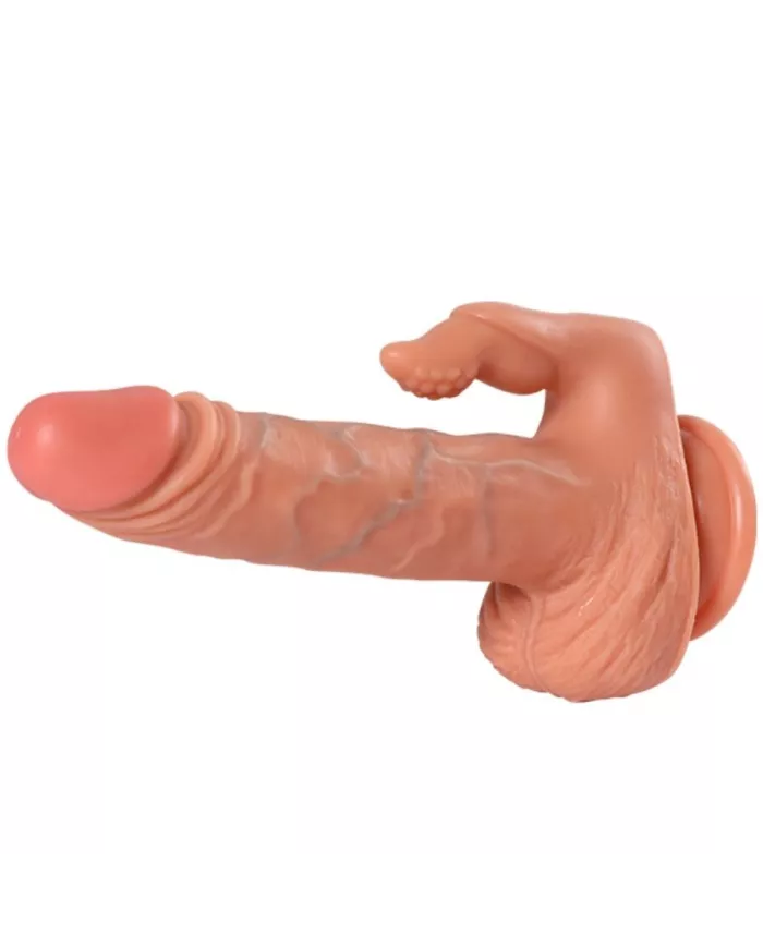 SHEQU - JULIAN DILDO ET STIMULATEUR DE CLITORIS AVEC VIBRATION ET TÉLÉCOMMANDE 16 CM SHEQU - JULIAN DILDO ET STIMULATEUR DE CLITORIS AVEC VIBRATION ET TÉLÉCOMMANDE 16 CM