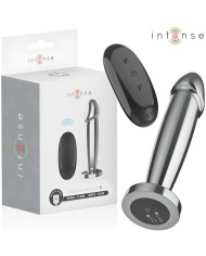 INTENSE - PLUG ANAL 10 VIBRATIONS GODE MÉTALLIQUE AVEC TÉLÉCOMMANDE M