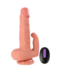 SHEQU - HAYDEN DILDO ET STIMULATEUR DE CLITORIS AVEC VIBRATION ET TÉLÉCOMMANDE 16 CM SHEQU - HAYDEN DILDO ET STIMULATEUR DE CLITORIS AVEC VIBRATION ET TÉLÉCOMMANDE 16 CM