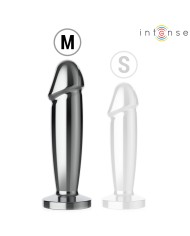 INTENSE - PLUG ANAL 10 VIBRATIONS GODE MÉTALLIQUE AVEC TÉLÉCOMMANDE M