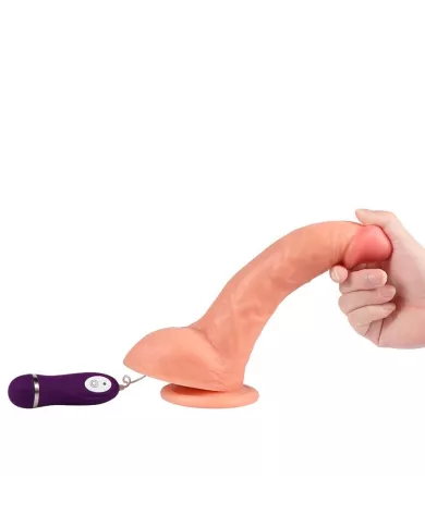SHEQU - BEAST DILDO VIBRANT AVEC TÉLÉCOMMANDE 24,5 CM