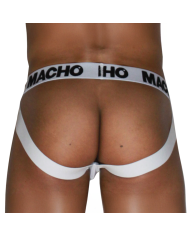 MACHO - MX29BL JOCK BLANC + BLANC S