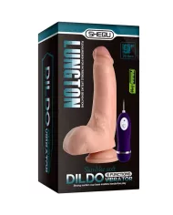 SHEQU - Gode vibrateur LUNGTON avec télécommande 22,5 cm