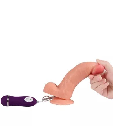 SHEQU - IRON DRAGON VIBRATEUR DILDO AVEC TÉLÉCOMMANDE 17,5 CM