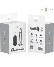 INTENSE - PLUG ANAL 10 VIBRATIONS GODE MÉTALLIQUE AVEC TÉLÉCOMMANDE M