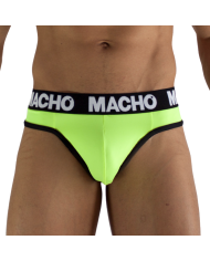 MACHO - MTG001 STRING JAUNE FLUORESCENT TAILLE S