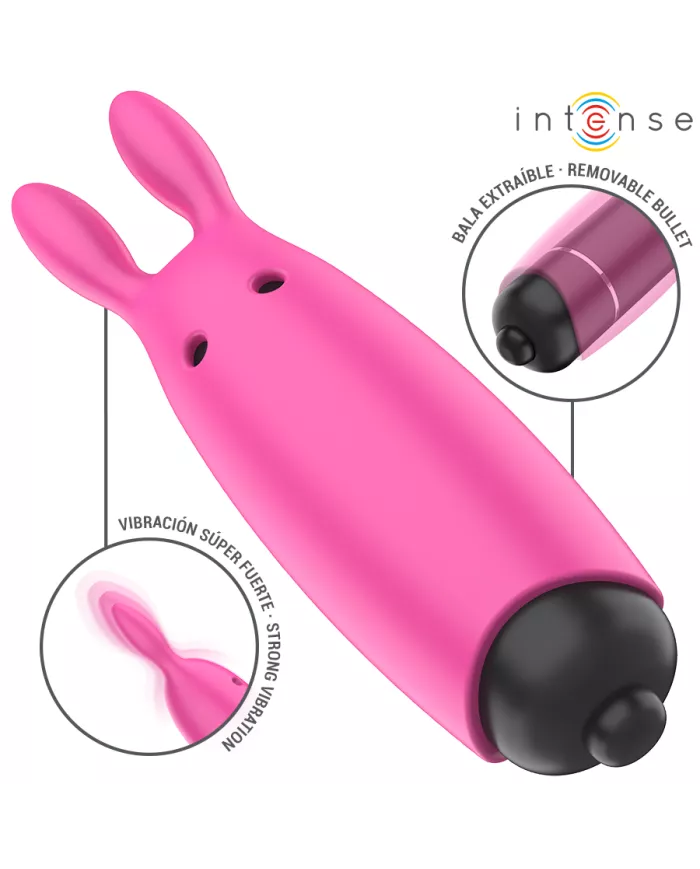 INTENSE - HOPPER PINK BULLET VIBRANT 8,3 X 2,4 CM INTENSE - HOPPER PINK BULLET VIBRANT 8,3 X 2,4 CM