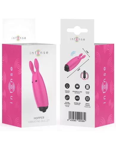 INTENSE - HOPPER PINK BULLET VIBRANT 8,3 X 2,4 CM
