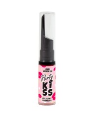 SECRETPLAY - GELS COQUINS BAISERS AVEC EFFETS DE SEXE ORAL FRAISE & MENTHE 2 X 8 GR