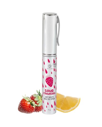 SECRETPLAY - SPRAY SEXUEL ORAL À LA FRAISE ACIDE