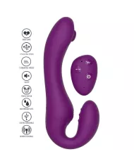 XOCOON - VIBRATEUR SANS STRAPLESS 2 EN 1 AVEC TÉLÉCOMMANDE VIOLET XOCOON - VIBRATEUR SANS STRAPLESS 2 EN 1 AVEC TÉLÉCOMMANDE VIOLET