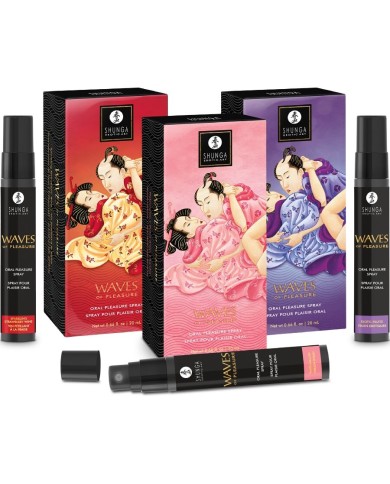 SHUNGA - WAVES PLAISIR SPRAY ORAL SÉDUCTEUR FRUITS EXOTIQUES 20 ML