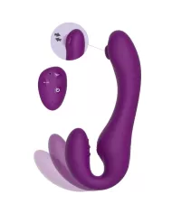 XOCOON - VIBRATEUR SANS STRAPLESS 2 EN 1 AVEC TÉLÉCOMMANDE VIOLET XOCOON - VIBRATEUR SANS STRAPLESS 2 EN 1 AVEC TÉLÉCOMMANDE VIOLET