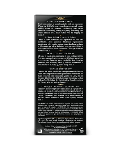 SHUNGA - WAVES PLEASURE SPRAY ORAL SEDUCTIVE FRAISE 20 ML
