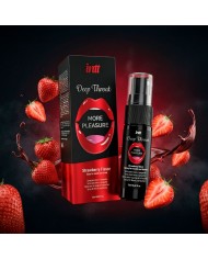 INTT - SPRAY ORAL POUR PLUS DE PLAISIR ET DE GORGE PROFONDE, SAVEUR FRAISE