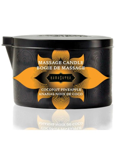 KAMASUTRA - BOUGIE DE MASSAGE COCO ET ANANAS 170GR