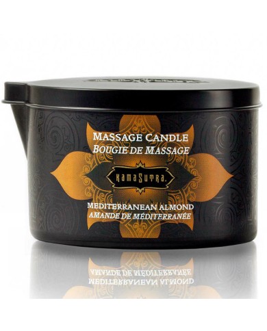 KAMASUTRA - BOUGIE DE MASSAGE AUX AMANDES MÉDITERRANÉENNES 170GR