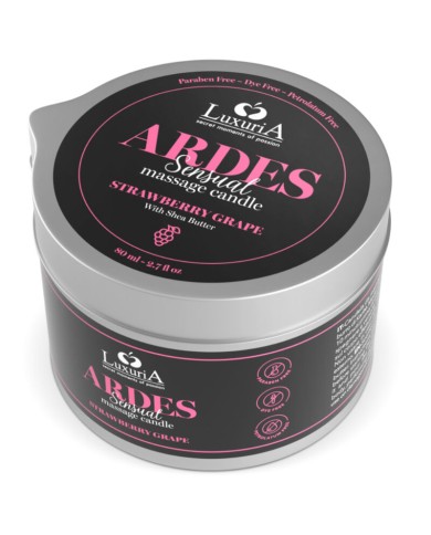 INTIMATELINE LUXURIA - BOUGIE DE MASSAGE AU RAISIN