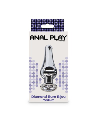 TOYJOY - PLUG ANAL MOYEN DIAMOND BUTT BIJOU