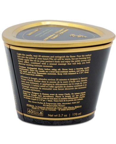 SHUNGA - BOUGIE DE MASSAGE MANGUE 170 ML