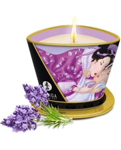 SHUNGA - BOUGIE DE MASSAGE LAVANDE 170 ML