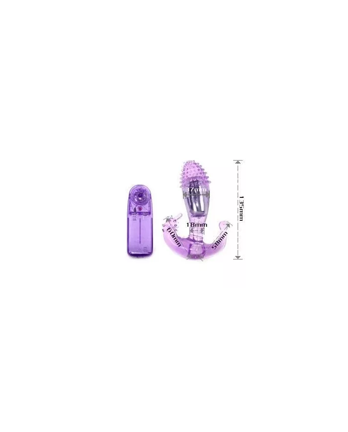 BAILE - STIMULATEUR VAGINAL ET ANAL AVEC VIBRATION