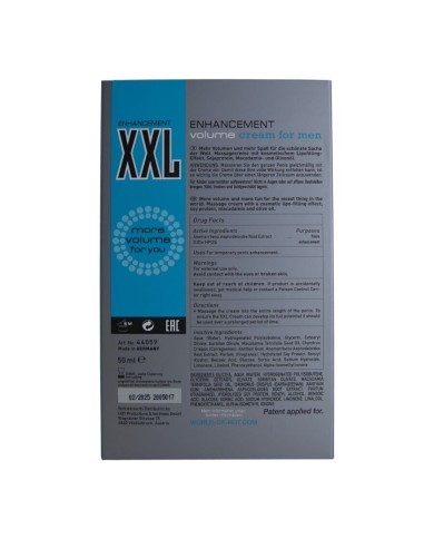 HOT - CRÈME STIMULANTE XXL POUR HOMMES 50 ML