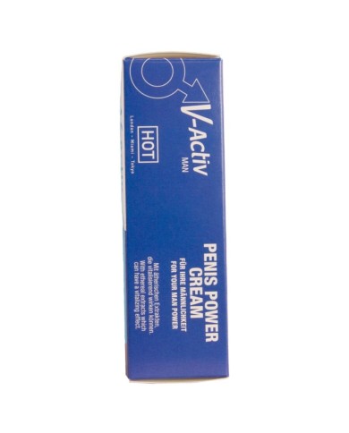 HOT - CRÈME STIMULANTE POUR LE PÉNIS V-ACTIV POUR HOMMES 50 ML