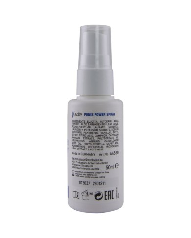 HOT - V-ACTIV, SPRAY STIMULANT POUR LE PÉNIS, 50 ML