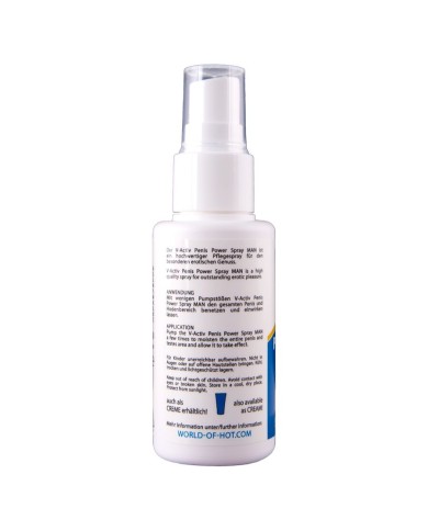 HOT - V-ACTIV, SPRAY STIMULANT POUR LE PÉNIS, 50 ML
