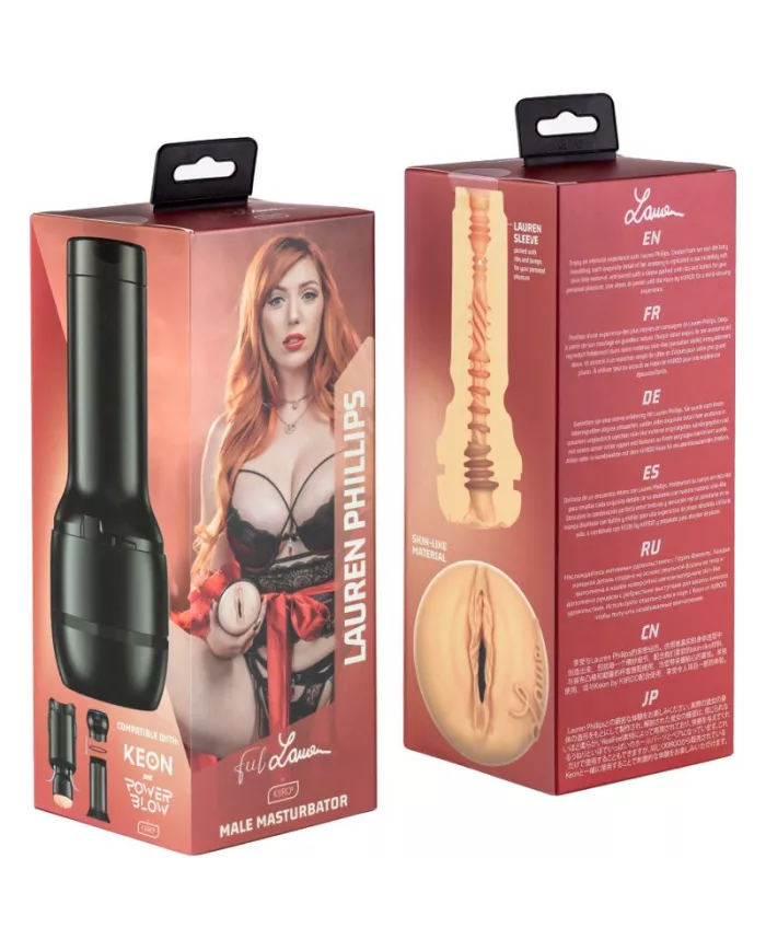 KIIROO - FEEL LAUREN PHILLIPS STARS COLLECTION STROKERS COMPATIBLES POWERBLOW KIIROO - FEEL LAUREN PHILLIPS STARS COLLECTION STROKERS COMPATIBLES POWERBLOW