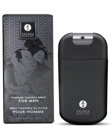 SHUNGA - SPRAY CONTRÔLE DU PLAISIR POUR HOMMES 20 ML