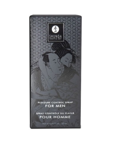 SHUNGA - SPRAY CONTRÔLE DU PLAISIR POUR HOMMES 20 ML