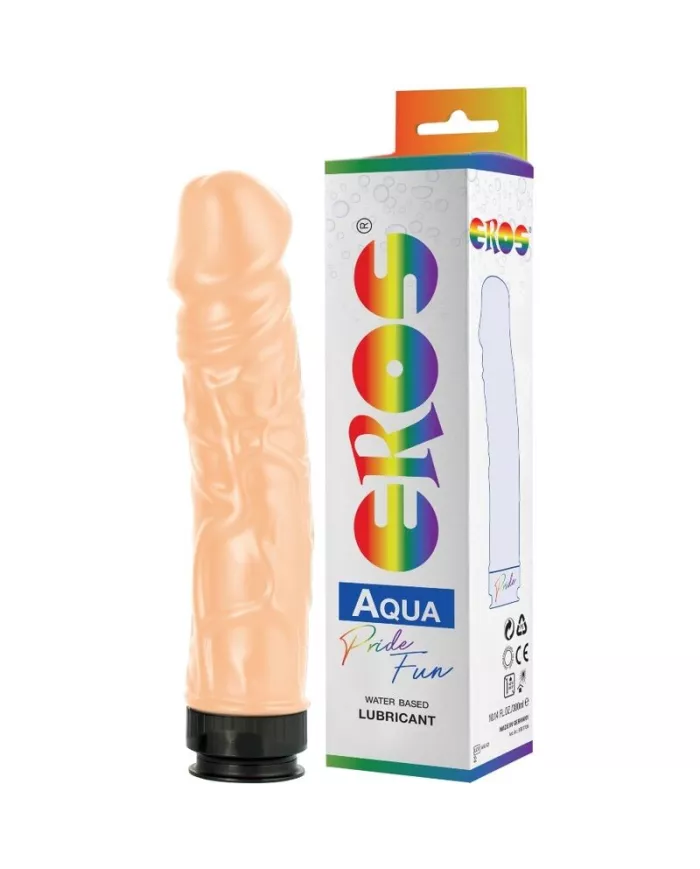 PRIDE - EROS AQUA LGBT PRIDE DILDO ET LUBRIFIANT À BASE D''EAU