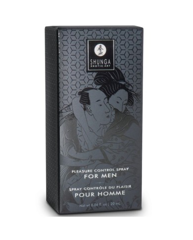 SHUNGA - SPRAY CONTRÔLE DU PLAISIR POUR HOMMES 20 ML