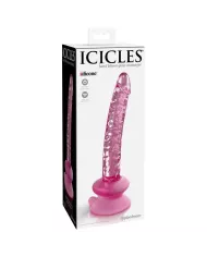 ICICLES - N. 86 GODE EN VERRE AVEC VENTOUSE