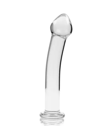 NEBULA SERIES BY IBIZA - MODÈLE 11 GODE EN VERRE BOROSILICATE CLAIR 16 CM -O- 3 CM