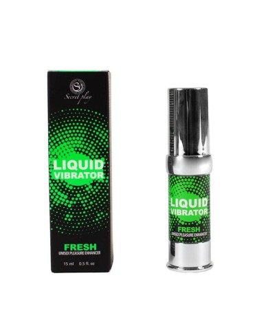 SECRETPLAY - VIBRATEUR LIQUIDE FRESH STIMULATEUR & INTENSIFICATEUR DE PLAISIR 15 ML
