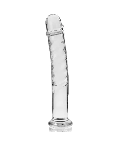 NEBULA SERIES BY IBIZA - MODÈLE 16 GODE EN VERRE BOROSILICATE CLAIR 18.5 CM -O- 3 CM
