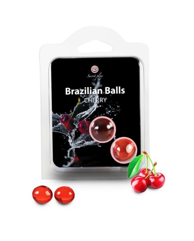 SECRETPLAY - BOULES BRÉSILIENNES CERISE