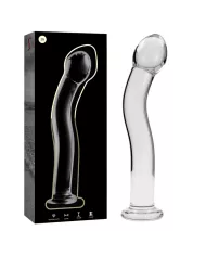 NEBULA SERIES BY IBIZA - MODÈLE 18 GODE EN VERRE BOROSILICATE CLAIR 18.5 CM -O- 3.5 CM